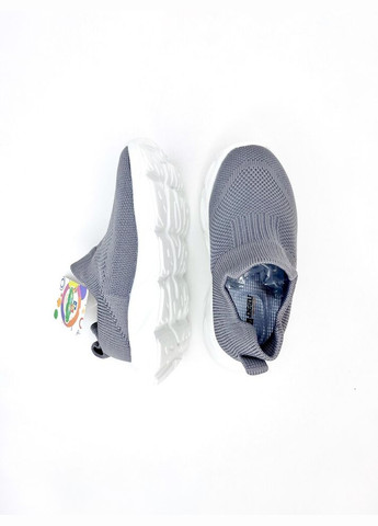 Серые текстильные кроссовки с подсветкой 26 г 16,5 см серый артикул к442 Jong Golf