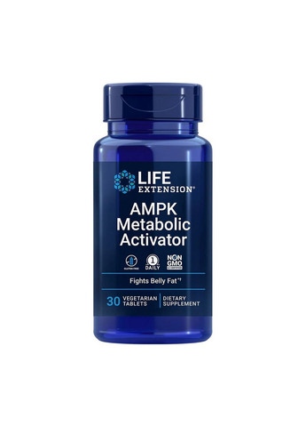 Жиросжигатель AMPK Metabolic Activator, 30 таблеток Life Extension (293482946)