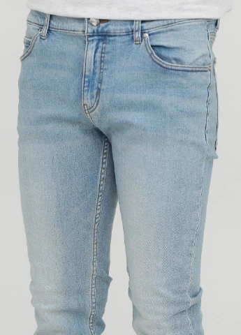 Светло-голубые демисезонные джинсы Cheap Monday