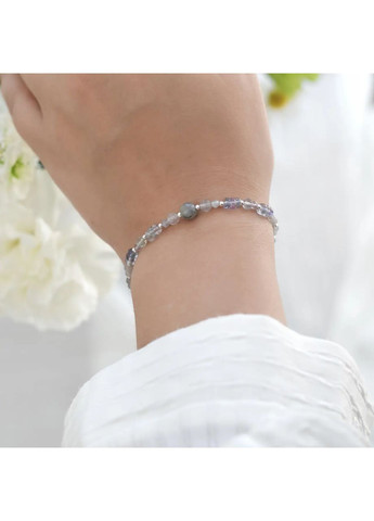 Браслет талисман для знака зодиака Водолей из натуральных камней на затяжке d-6х4-3-2,5мм+- No Brand Браслет (360564187)