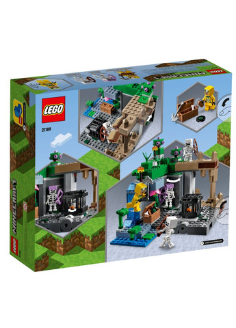 Конструктор Minecraft Подземелье скелетов 364 детали (21189) Lego (285119799)