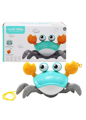 Заводна іграшка "Cute crab" (бірюзовий) MIC (294206592)