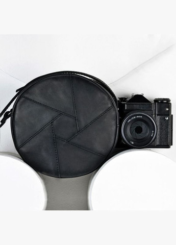 Сумка жіноча шкіряна через плече Бон-Бон Crazy horse Чорний BlankNote (302008722)