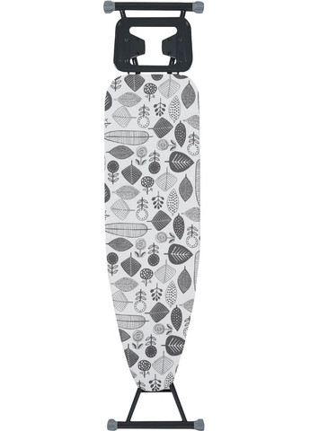 Гладильная доска ALPINE 110 х 33 см моноблок Серые листья (EH11033M-3) EUROHOME (322127314)