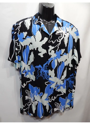 Чоловіча легка сорочка з коротким рукавом resort shirt р.50 028KR No Brand (401504061)