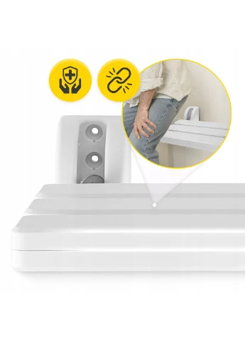 Сидения для ванны и душа откидные, до 100 кг White () 4FIZJO P-5905973406529 (380878117)