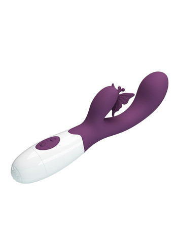 Вибратор, 30 режимов вибрации - Pretty Love Butterfly Kiss Vibrator Dark Purple Drive LyBaile (335863117)