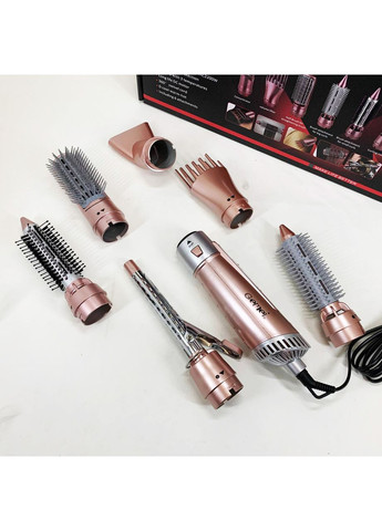 Щипці фен для волосся мультистайлер GM-4831 7в1, класичний фен для волосся, потужний фен для волосся Gemei (364663660)