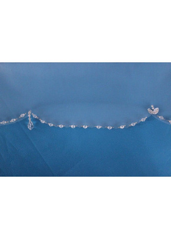 Фата з вишивкою ручної роботи з кришталями No Brand (369162350)