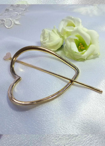 Заколка для волосся "Heart", 7х8 см Анна Ясеницька (315146503)