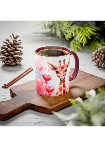 Керамічна чашка з дизайном "Жираф" No Brand (368671528)