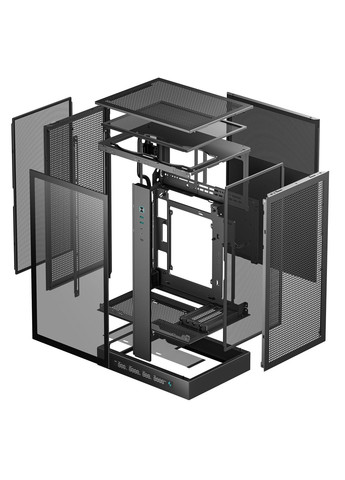 Корпус CH270 Digital Black (R-CH270-BKNDM0-G-1) без БП DeepCool (360402359)