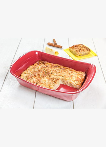Форма прямоугольная для выпекания Supreme 33х23 см Красная (SU33RR5/7244) Pyrex (309203940)