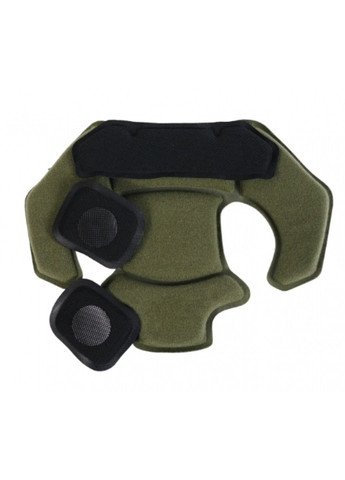 Универсальная система креплений для шлема Wendy system с подушками (Оливковый) No Brand (332635623)