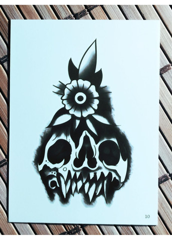 Тимчасове тату на кисть Ескіз 10 Tattoo (367623465)