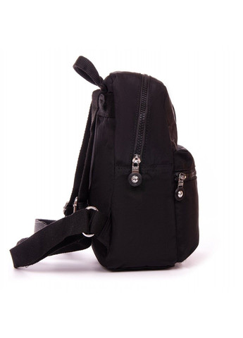 Жіночий рюкзак з тканини 7701 black Jielshi (293765333)