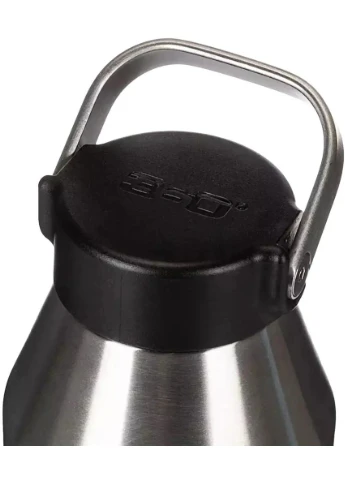 Термопляшка 360° Degrees Narrow Mouth Bottle 0.75l Silver No Brand (316438148)