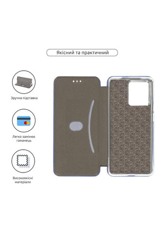 Чехол-книга G-Case для Motorola Moto Edge 40 Blue (ARM67869) ArmorStandart (341486364)