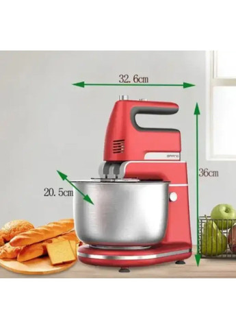 Міксери з чашею з нержавіючої сталі, 500 Вт, стаціонарний планетарний міксер, побутовий, ручний вимішувач Sokany (349445437)