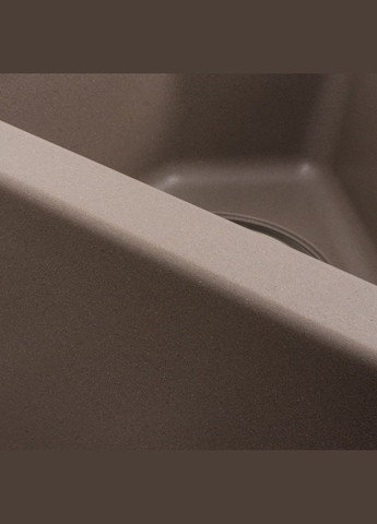 Гранітна мийка для кухні 9950 PANDORA матова Дюна Platinum (294754103)