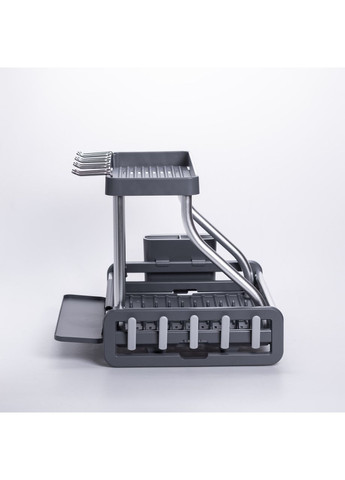 Сушилка для посуды двухъярусная с поддоном HP-46-7 Yiwu (370707079)