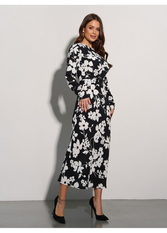 Черное деловое платье issa pus 15076 черный ISSA PLUS