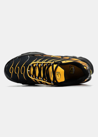 Чорні Осінні кросівки nike yellow black No Brand Air Max TN Plus