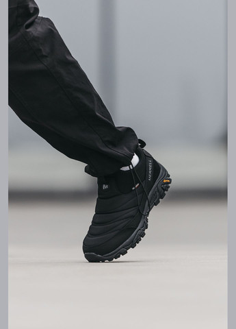 Чорні Зимовий кросівки зимові чоловічі merrell thinsulate winter gore-tex black | меррел чорні No Brand