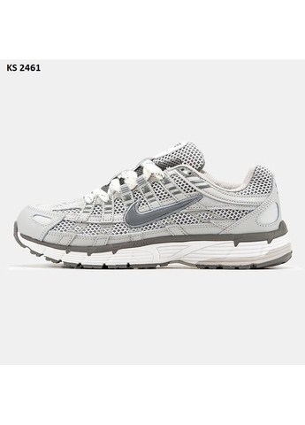 Серые демисезонные кроссовки мужские nike p-6000 light gray найк п-6000 No Brand