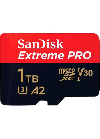 Карта памяти microSDXC 1TB Extreme Pro A2 UHS-I (U3) (SDSQXCD-1T00-GN6MA) SanDisk (327793808)