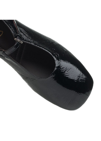 Женские балетки (2753т) FARINNI | чёрные натуральная кожа (333331891)
