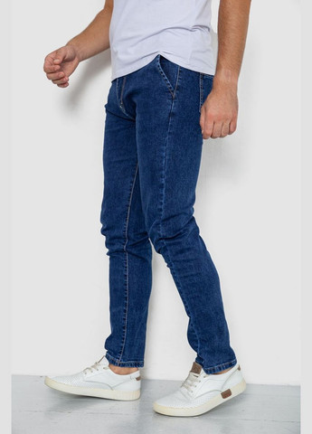 Синие демисезонные джинсы мужские на резинке 244R8064 Ager