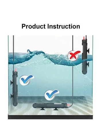 Обогреватель для аквариума AT-700 с терморегулятором 75 Вт 21 см Xilong (285792304)