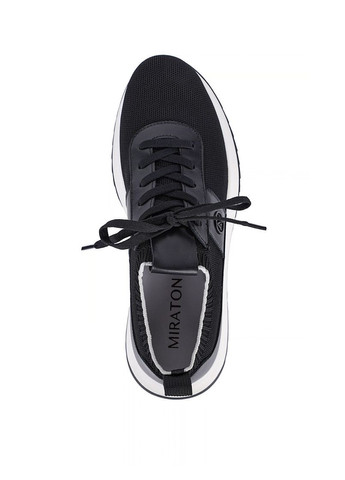 Черные летние мужские кроссовки fz688-1a черный ткань MIRATON