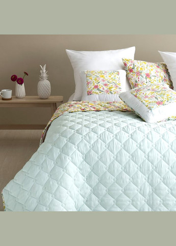 Покривало на ліжко двоспальне 210х240 см стьобане двостороннє якісна стібка мікрофібра IDEIA (334726522)