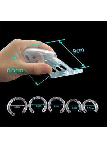 Пояс верности CB-6000 пластиковый с замком розовый - Садо-мазо No Brand (366891947)