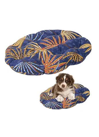 Овальная подушка подстилка лежак лежанка спальное место матрас для животных кошек собак 55x45x7 см (477794-Prob) Unbranded (299977561)