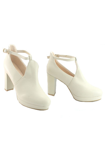 Світло-бежеві демісезонна ботильйони No Brand