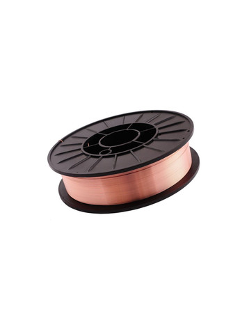 Зварювальний дріт Standart G3Si1 (0.8 мм, 5 кг) обміднений на пластиковій котушці (20074) PlasmaTec (306551172)