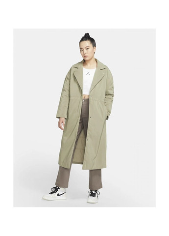 Оливкова куртка жіноча trencz flight olive Air Jordan