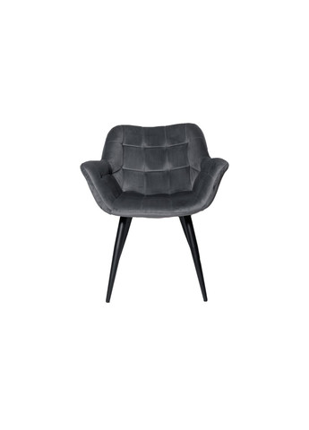 Стілець обідній ELEGANT Сірий Велюр Intarsio (372178891)