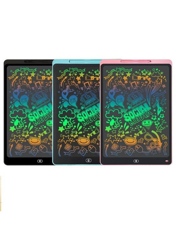 Цветной графический планшет для рисования Psheko Writing Tablet 16" Black (FR050645) No Brand (330778913)