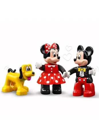 Конструктор DUPLO Disney Святковий поїзд Міккі та Мінні 22 деталі (10941) Lego (331299621)