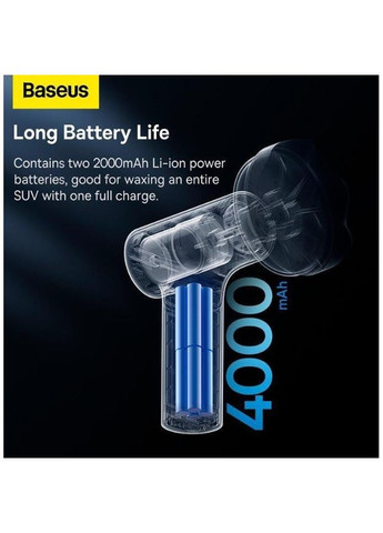 Шліфмашина полірувальна машина NeoPower Mini Car Waxer Lite, Black (CRLQ000001) Baseus (334117804)