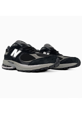 КРОССОВКИ ЖЕНСКИЕ NEW BALANCE 2002R BLACK M2002RR1 НЬЮ БЕЛАНС 2002R No Brand чёрные демисезоны (367172216)