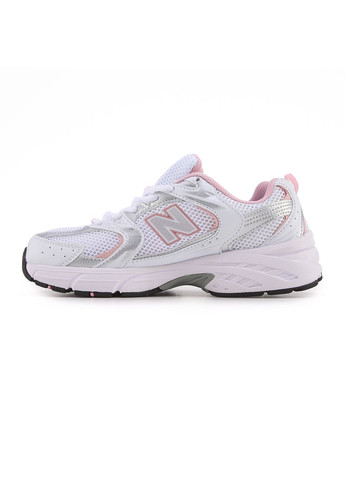 КРОСІВКИ ЖІНОЧІ NEW BALANCE 530 PINK WHITE SILVER НЬЮ БЕЛАНС 530 No Brand рожеві демісезони (367176183)
