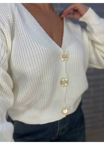 Кардиган жіночий 6240 мис гудзики базовий короткий MIX RAY (303283167)