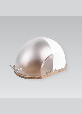 Хлібниця MR-1678-WHITE 21.5х37х39.5 см біла Maestro (336880342)