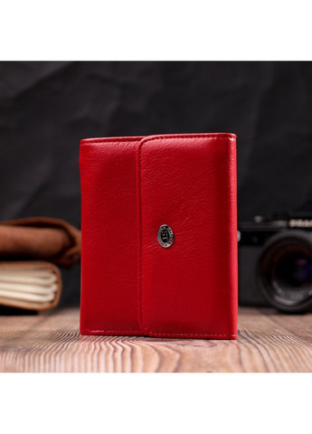 Жіночий шкіряний гаманець 11,7х9,5х2 см st leather (288046945)