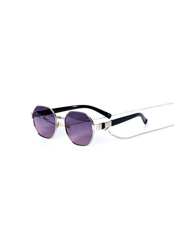 Солнцезащитные очки с поляризацией и цепочкой Фешн-классика женские 389-427 LuckyLOOK (291885782)